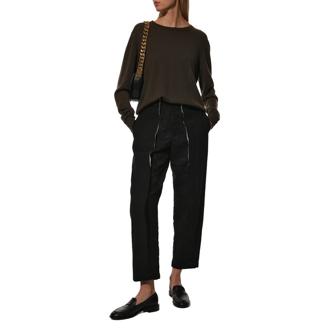 фото Брюки из хлопка и шерсти uma wang