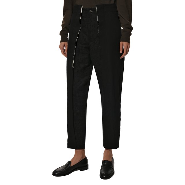 фото Брюки из хлопка и шерсти uma wang