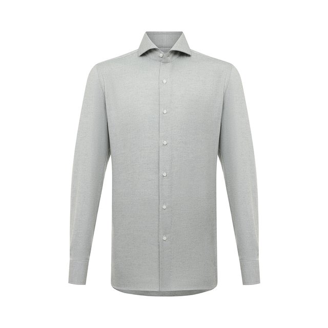 фото Хлопковая рубашка luigi borrelli