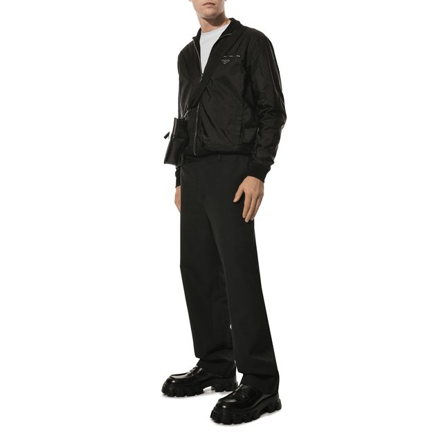 фото Шерстяные брюки prada