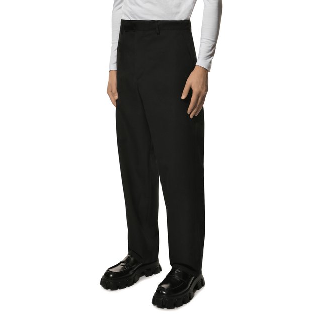 фото Шерстяные брюки prada