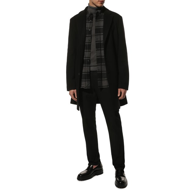 фото Хлопковая рубашка hugo