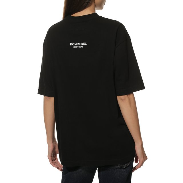 фото Хлопковая футболка domrebel
