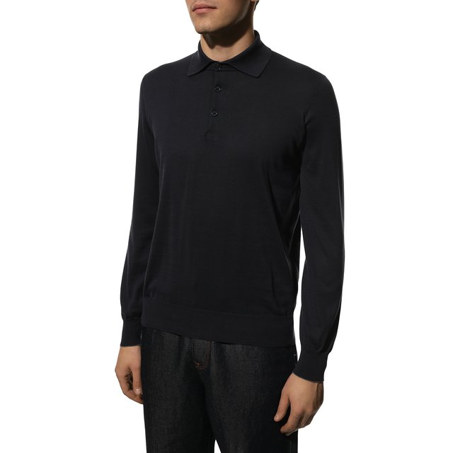 фото Хлопковое поло brunello cucinelli