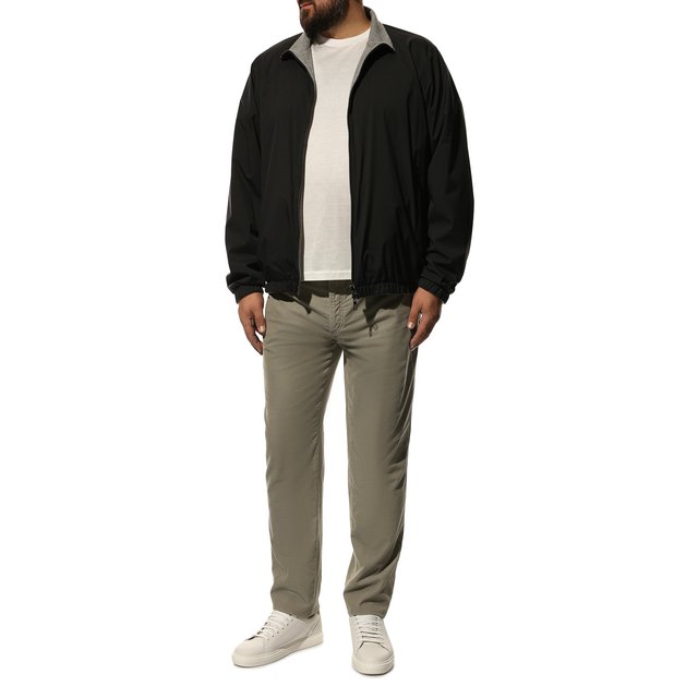 фото Хлопковые брюки brunello cucinelli