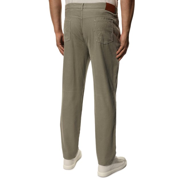 фото Хлопковые брюки brunello cucinelli