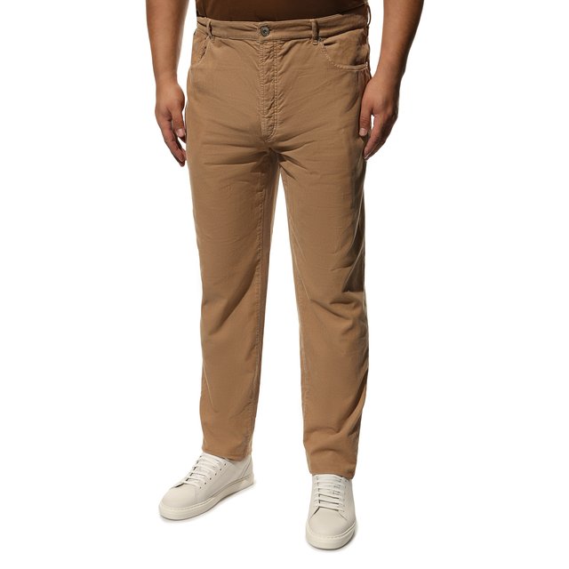 фото Хлопковые брюки brunello cucinelli