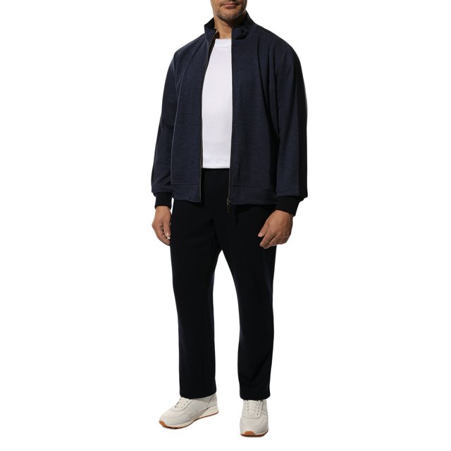 фото Брюки из шерсти и хлопка capobianco