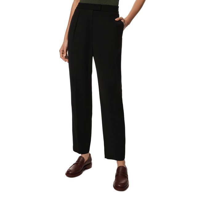 фото Брюки из вискозы и шерсти forte_forte