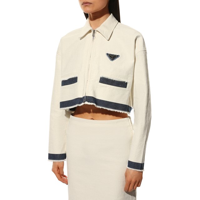 фото Джинсовая куртка prada