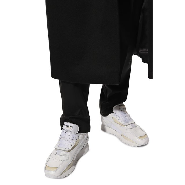 фото Кожаные кроссовки maison margiela x reebok maison margiela