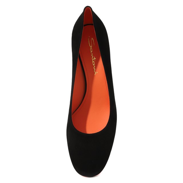 фото Замшевые туфли santoni