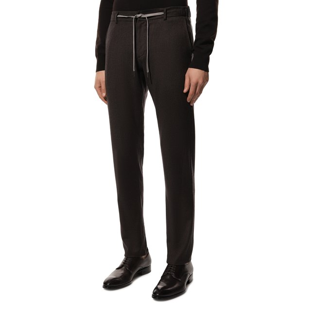 фото Шерстяные брюки canali