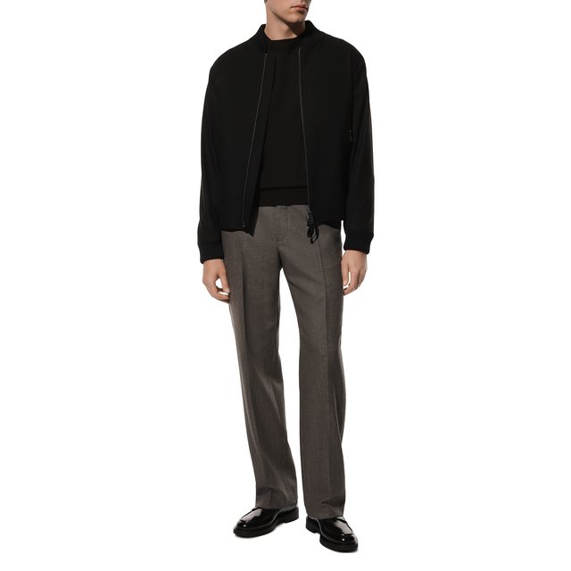 фото Шерстяные брюки dries van noten