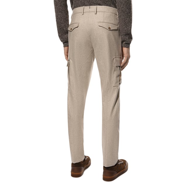 фото Шерстяные брюки-карго berwich