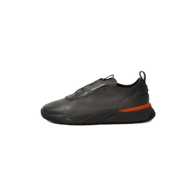 фото Кожаные кроссовки santoni