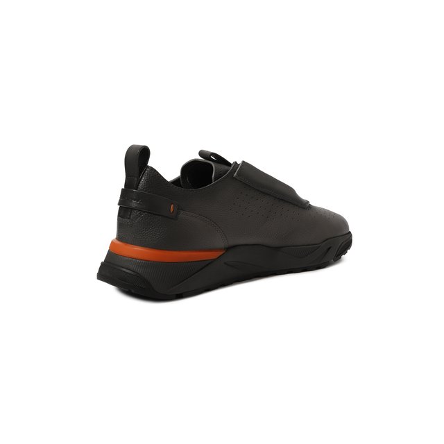 фото Кожаные кроссовки santoni