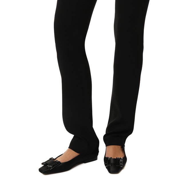 фото Текстильные балетки sergio rossi