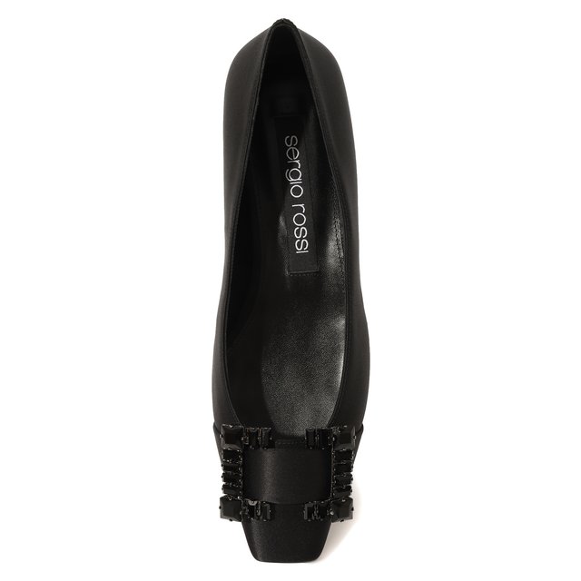 фото Текстильные балетки sergio rossi