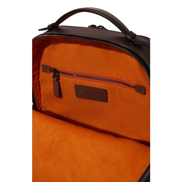 фото Кожаный рюкзак santoni