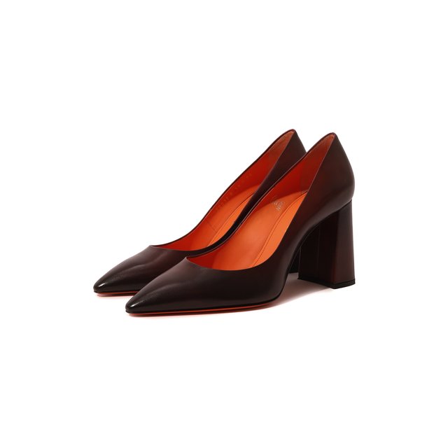 фото Кожаные туфли santoni