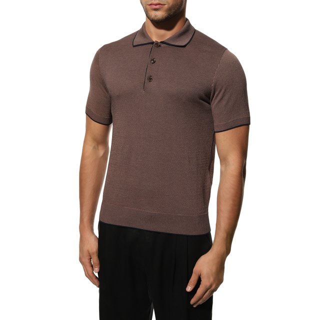 фото Хлопковое поло brioni