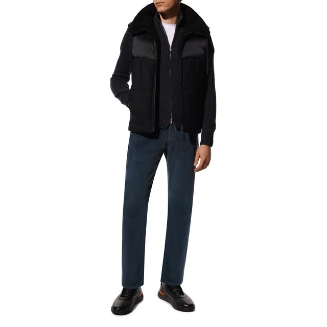 фото Хлопковые брюки canali