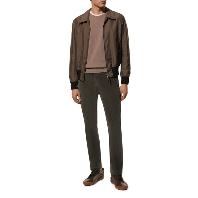 фото Хлопковые брюки canali