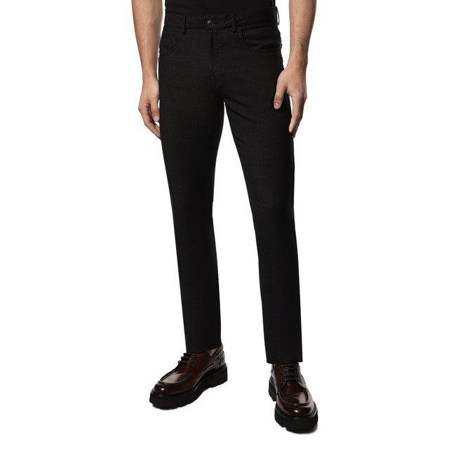 фото Шерстяные брюки canali