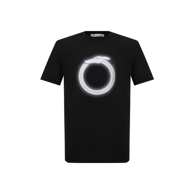 фото Хлопковая футболка trussardi