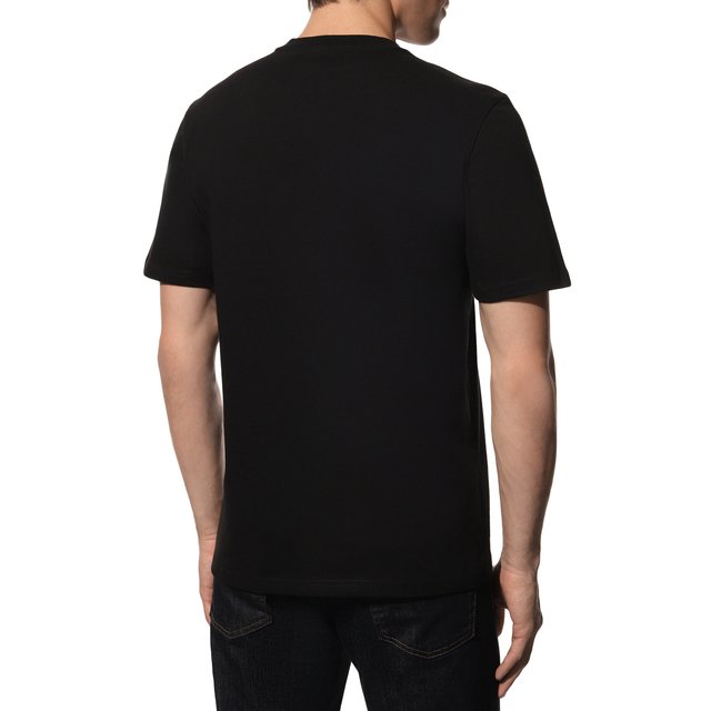 фото Хлопковая футболка trussardi