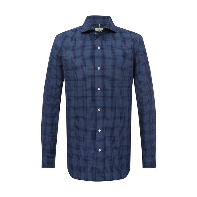 фото Хлопковая рубашка luigi borrelli