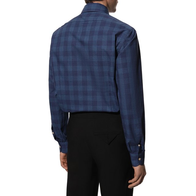 фото Хлопковая рубашка luigi borrelli