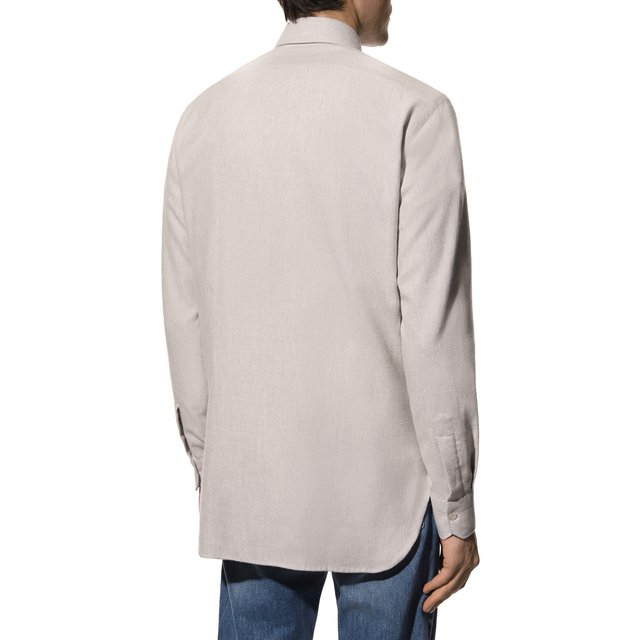 фото Хлопковая рубашка kiton