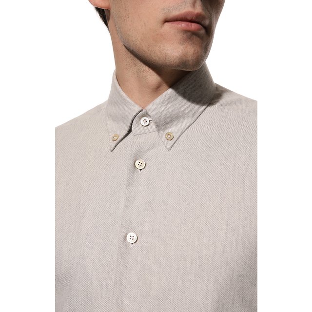 фото Хлопковая рубашка kiton