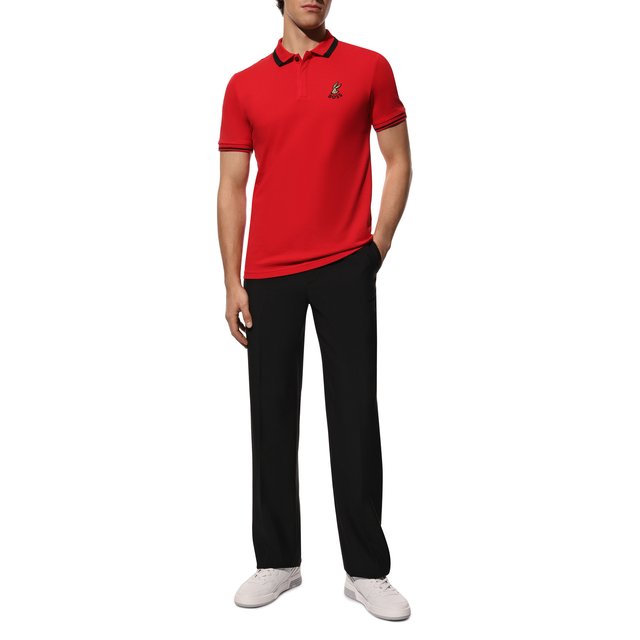 фото Хлопковое поло boss