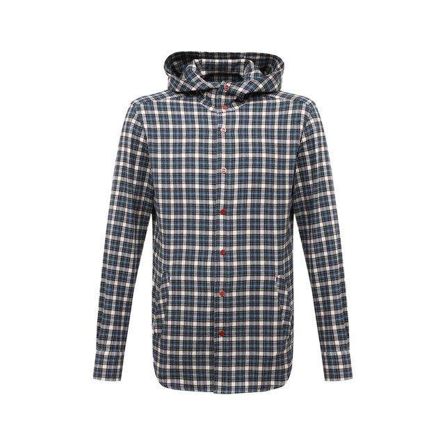 фото Хлопковая рубашка kiton