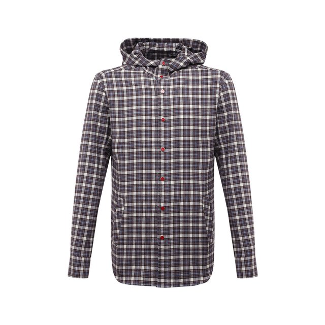 фото Хлопковая рубашка kiton