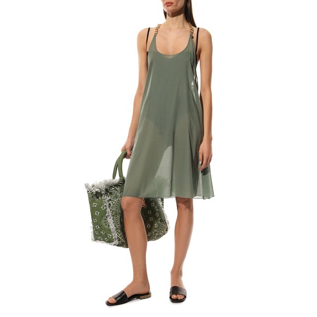 фото Хлопковое платье stella mccartney