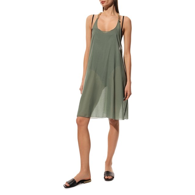 фото Хлопковое платье stella mccartney