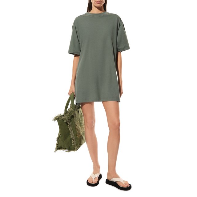 фото Хлопковое платье stella mccartney