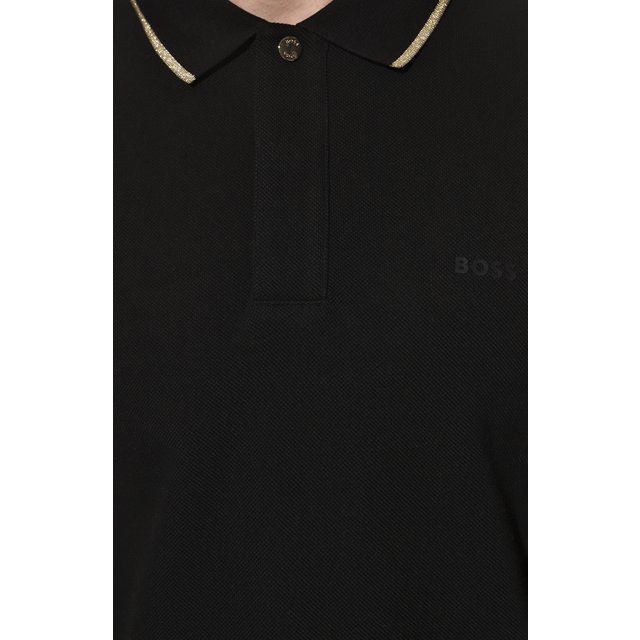 фото Хлопковое поло boss