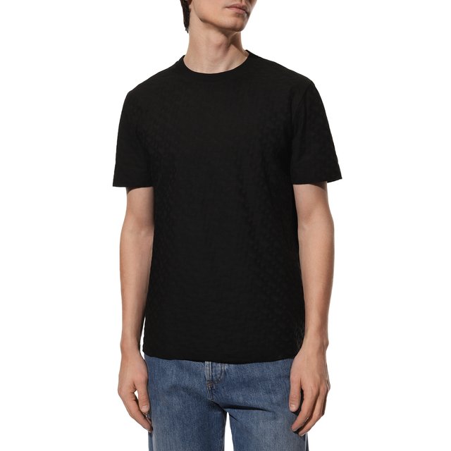 фото Хлопковая футболка boss