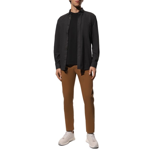 фото Хлопковые брюки two men in the world