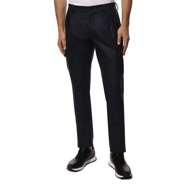 фото Шерстяные брюки-карго berwich