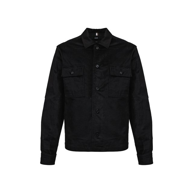 фото Рубашка из хлопка и вискозы boss