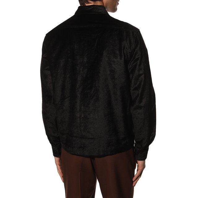 фото Рубашка из хлопка и вискозы boss