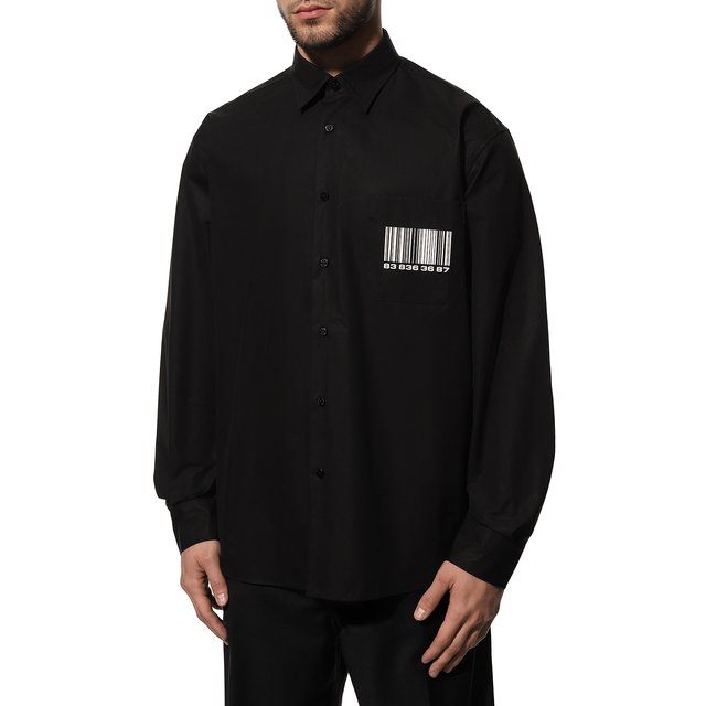 фото Хлопковая рубашка vtmnts