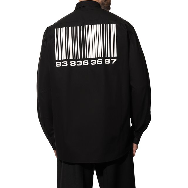 фото Хлопковая рубашка vtmnts