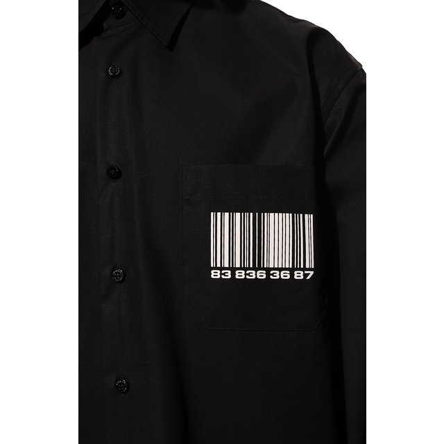 фото Хлопковая рубашка vtmnts